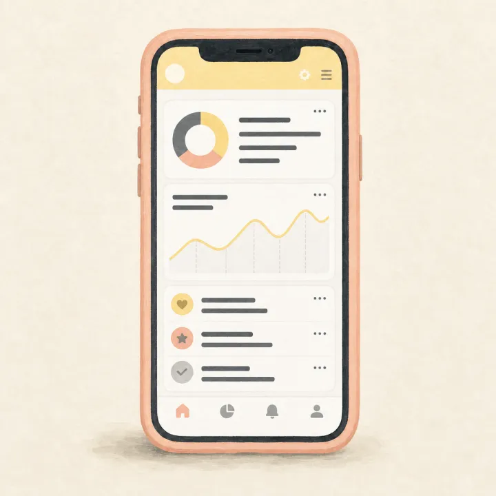 Phone in light mode